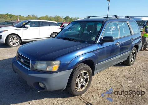 2005 Subaru Forester 2.5X из США, поврежденный, VIN JF1SG63695H743536